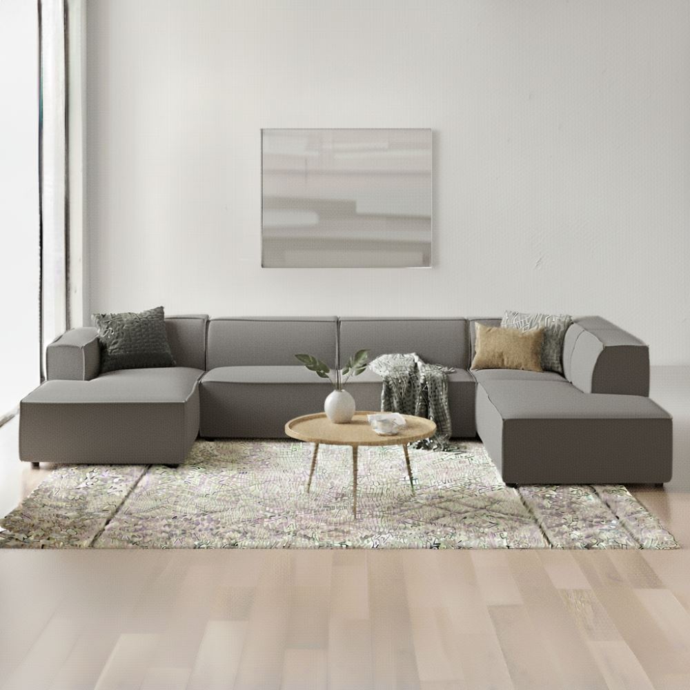 Sofa seccional Derecho Lujo Vitoriano