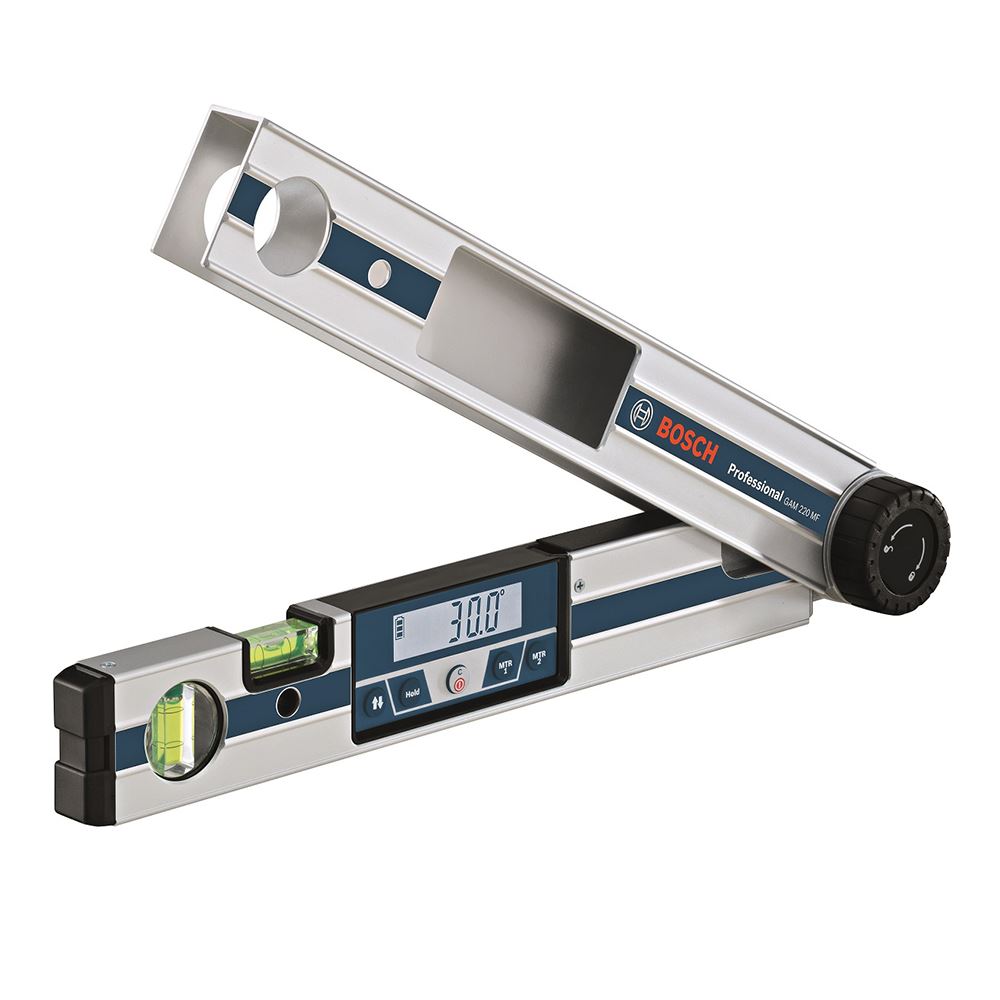 Medidor De Angulos Gam 220 Mf Bosch 0-220 Grados