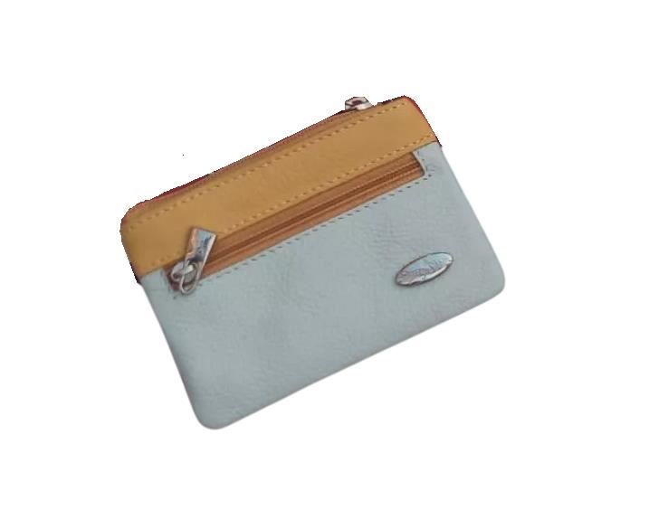 Juvenil Monedero de cuero para mujer