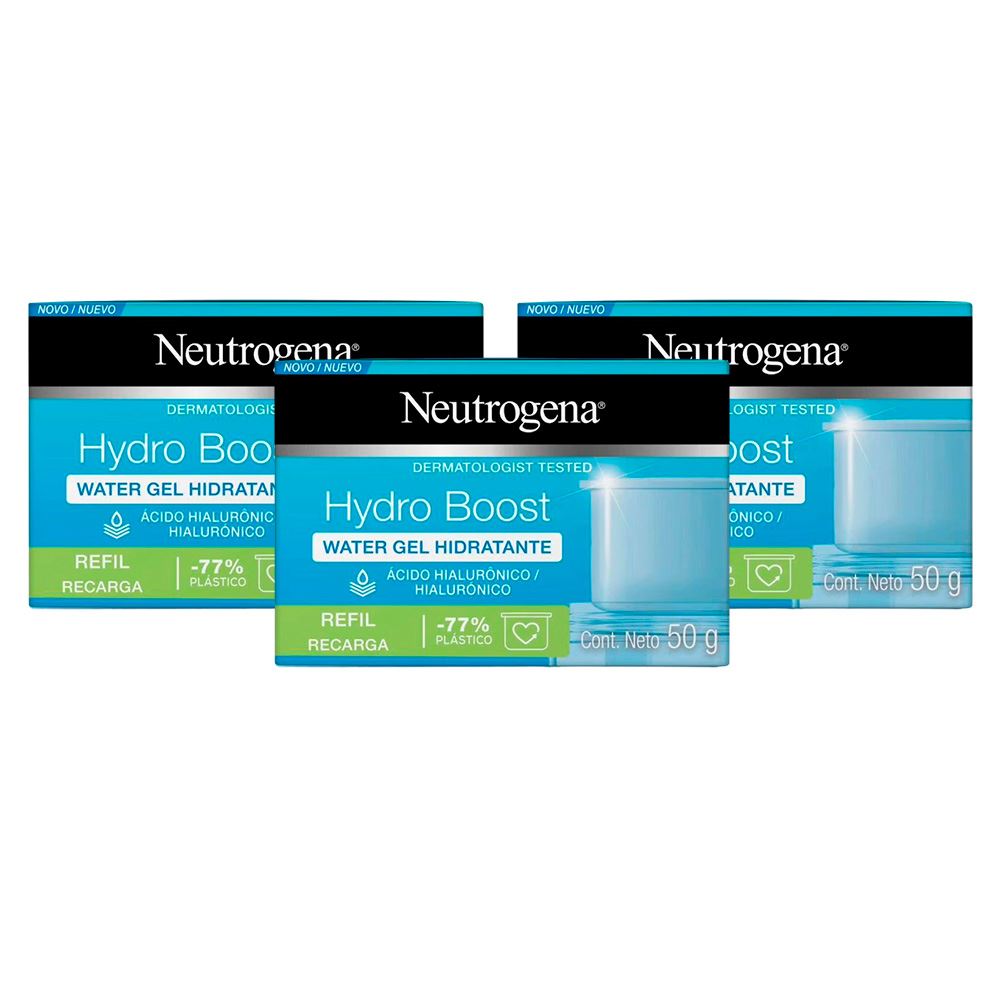 Neutrogena Pack X3 Refill Hydro Boost Water Gel 50 G
