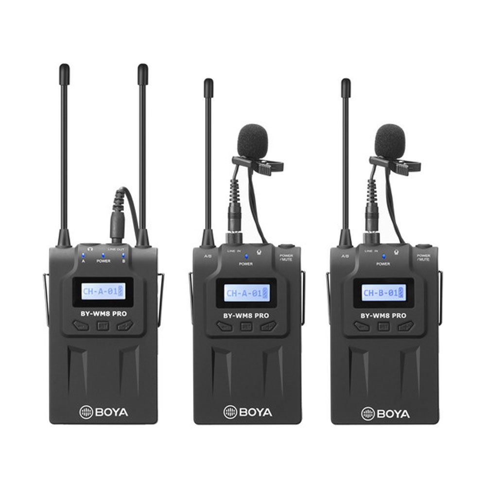 Microfono inalambrico Boya BY-WM8 PRO K2