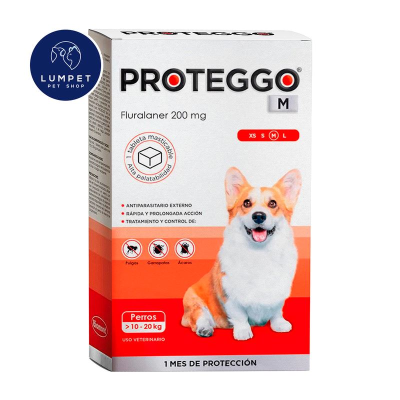 Proteggo M 10 kg - 20 kg 200 mg X1 Tableta