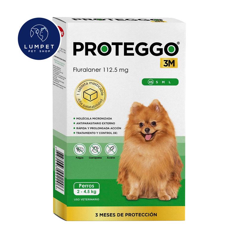 Proteggo 3M 2 kg - 4,5 kg 112,5 mg X1 Tableta