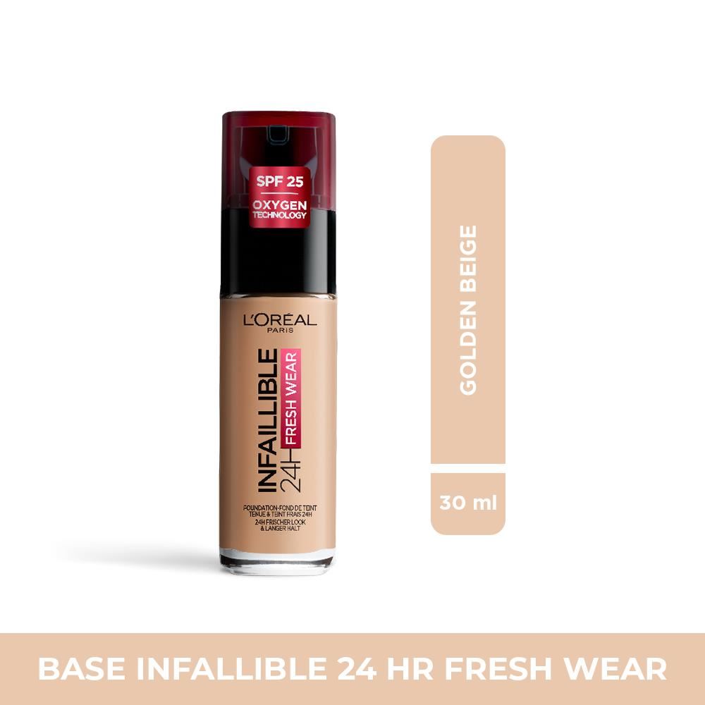 Base Líquida L'oréal Paris Infallible Fresh Wear 30ml