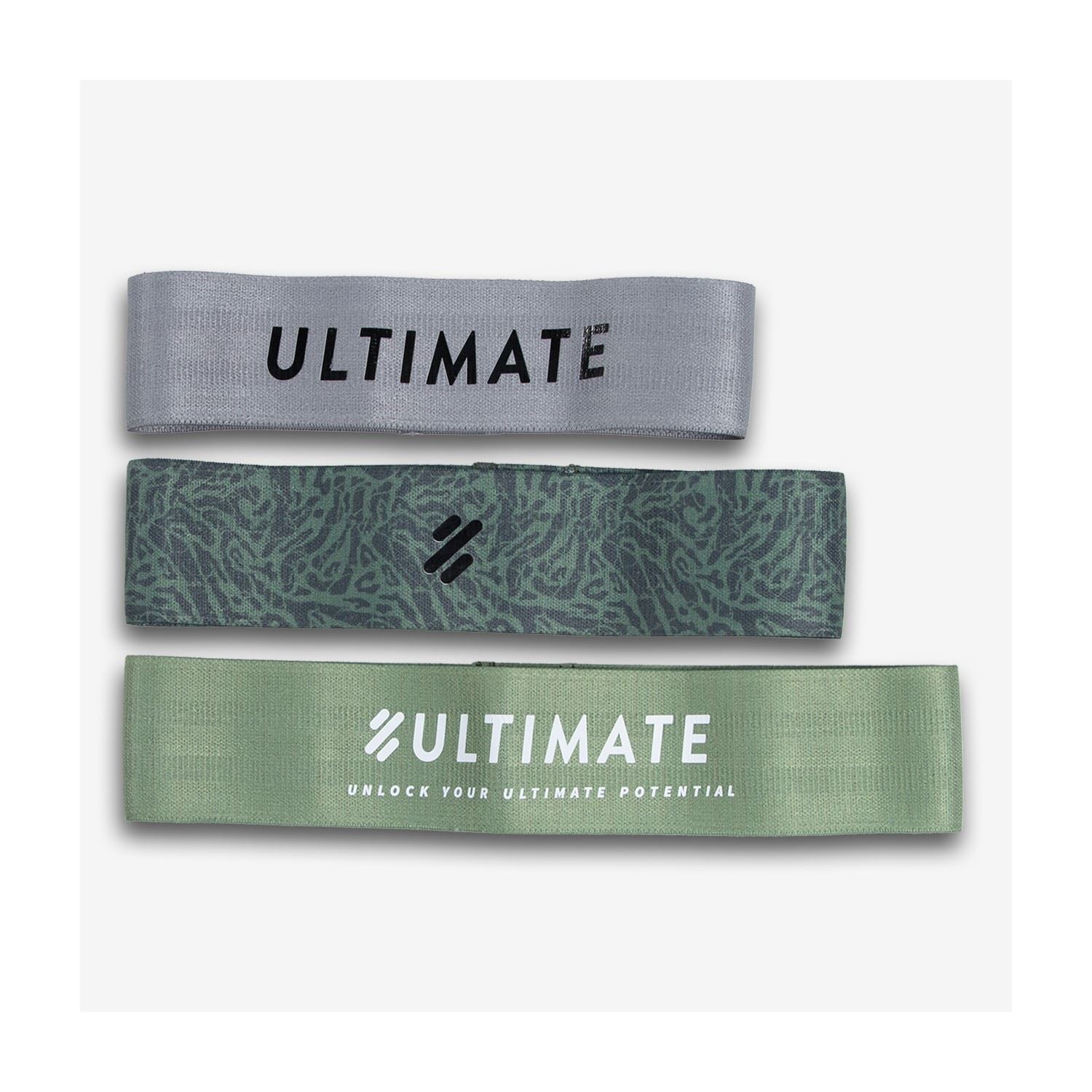 Ultimate Pack Elastic Gris - Verde