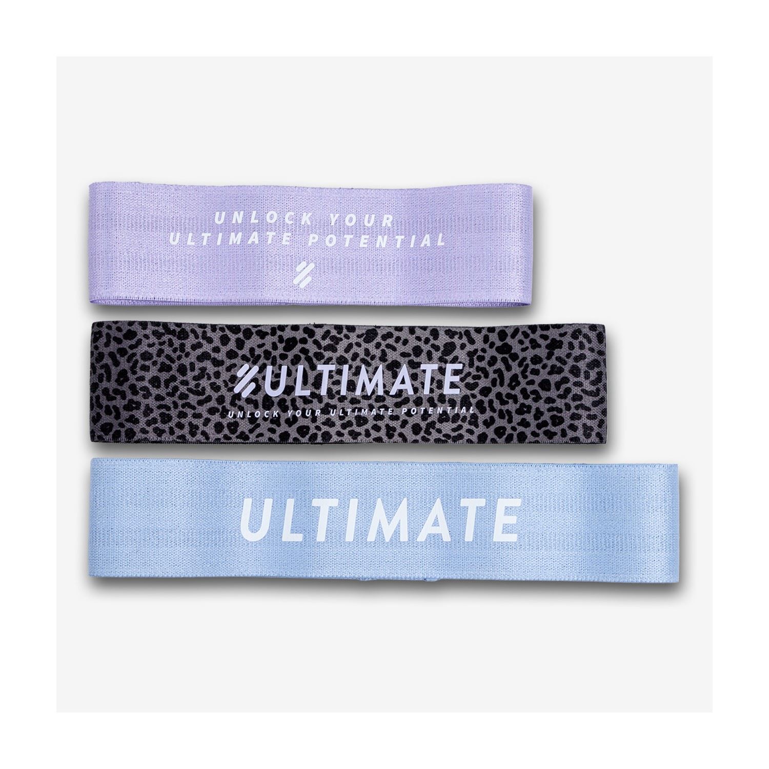 Ultimate Pack Elastic Morado - Negro - Celeste