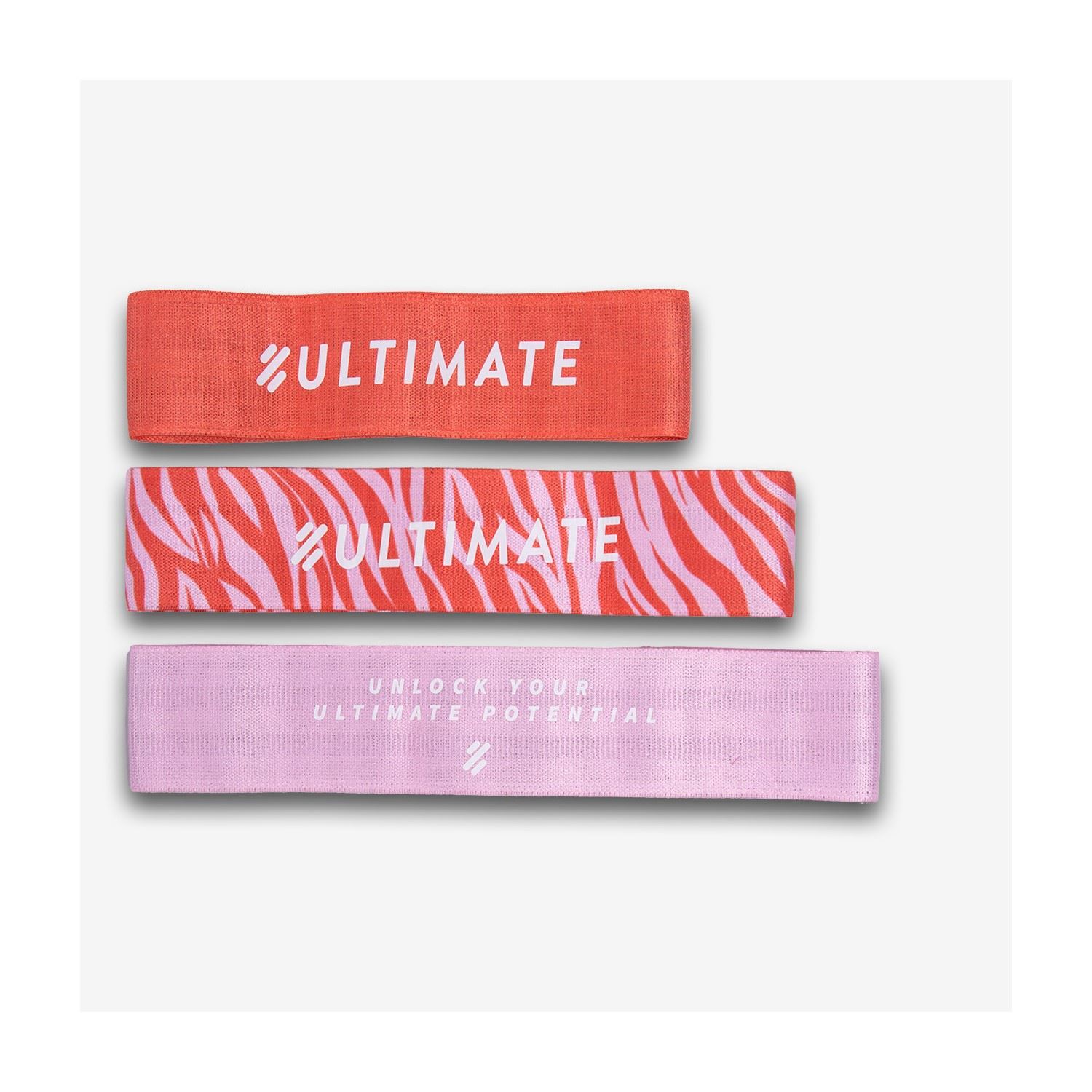 Ultimate Pack Elastic Rosa - Naranjo