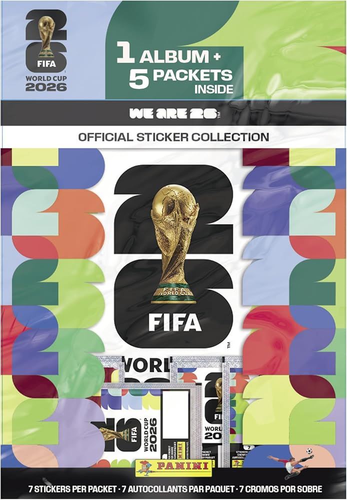 Album panini + 5 figuritas