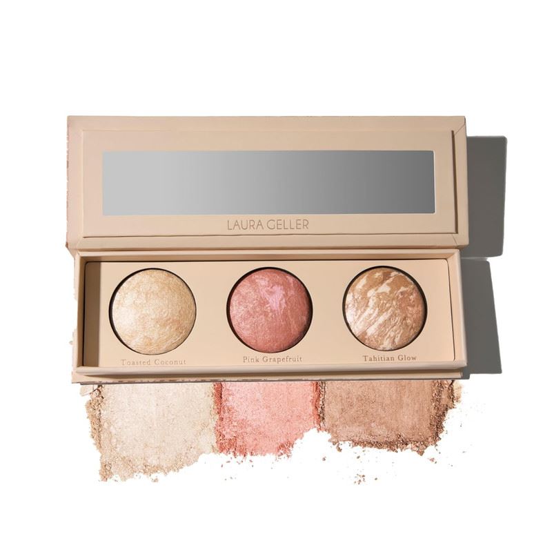 Laura Geller Paleta Lift-n-Glow Iluminador, Rubor y Bronzer