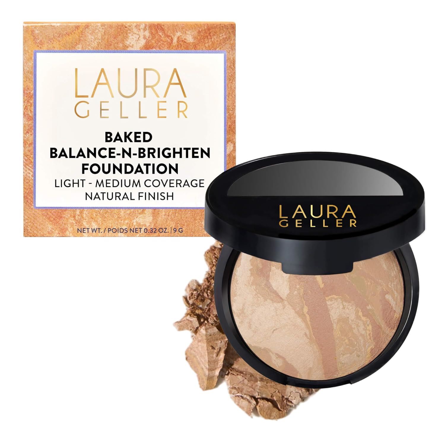Laura Geller Base en Polvo Balance-n-Brighten Tono Light