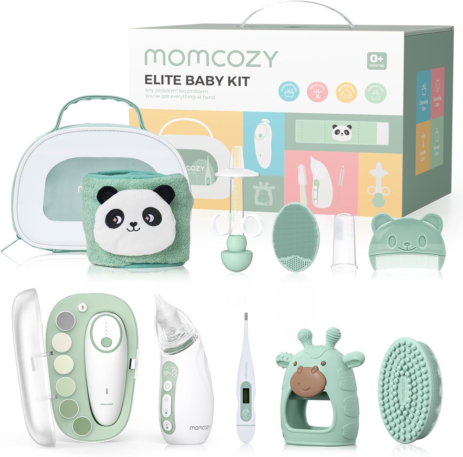 Momcozy Kit Elite para Cuidado y Salud del Bebé