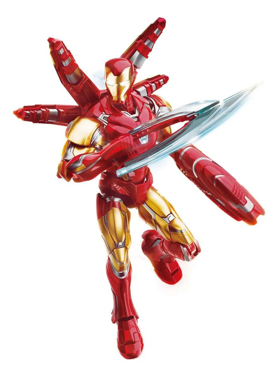 Blokees Marvel Infinity Saga Champion Class Ironman Mark LXXXV Armable Original - 73923