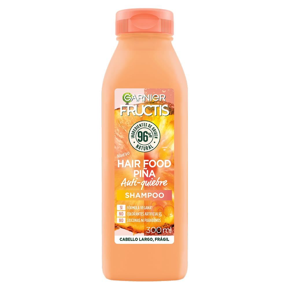 SHAMPOO HAIR FOOD PIÑA CABELLO LARGO Y FRÁGIL 300 ML