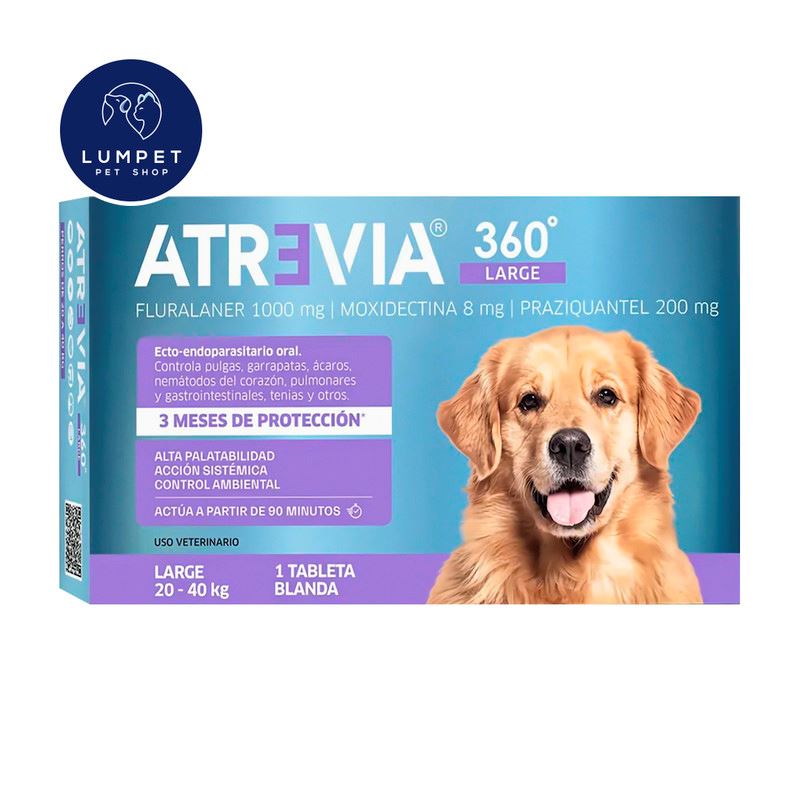 Atrevia 360 Large 20 kg - 40 kg X1 Tableta