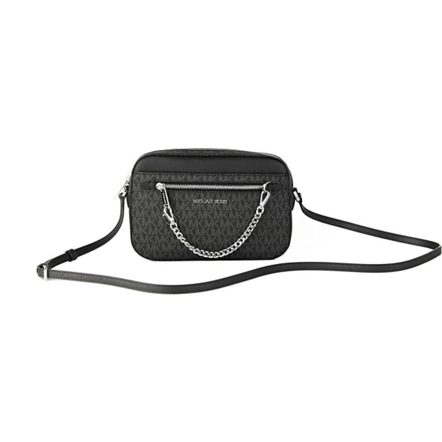 Bolso Negro Mujer Bolso De Hombro Michael Kors Jet Set Large Con