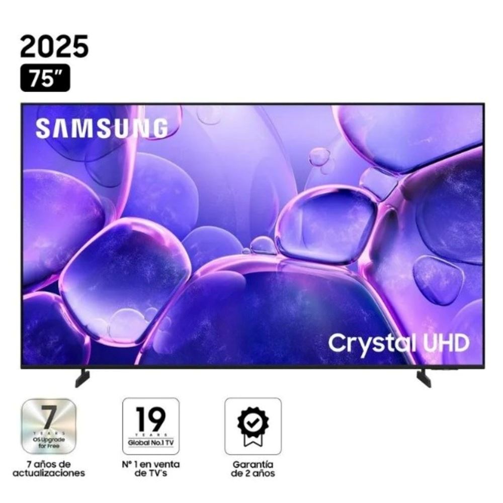 Televisor Samsung 75" Smart Crystal UHD 4K 75U8000FG