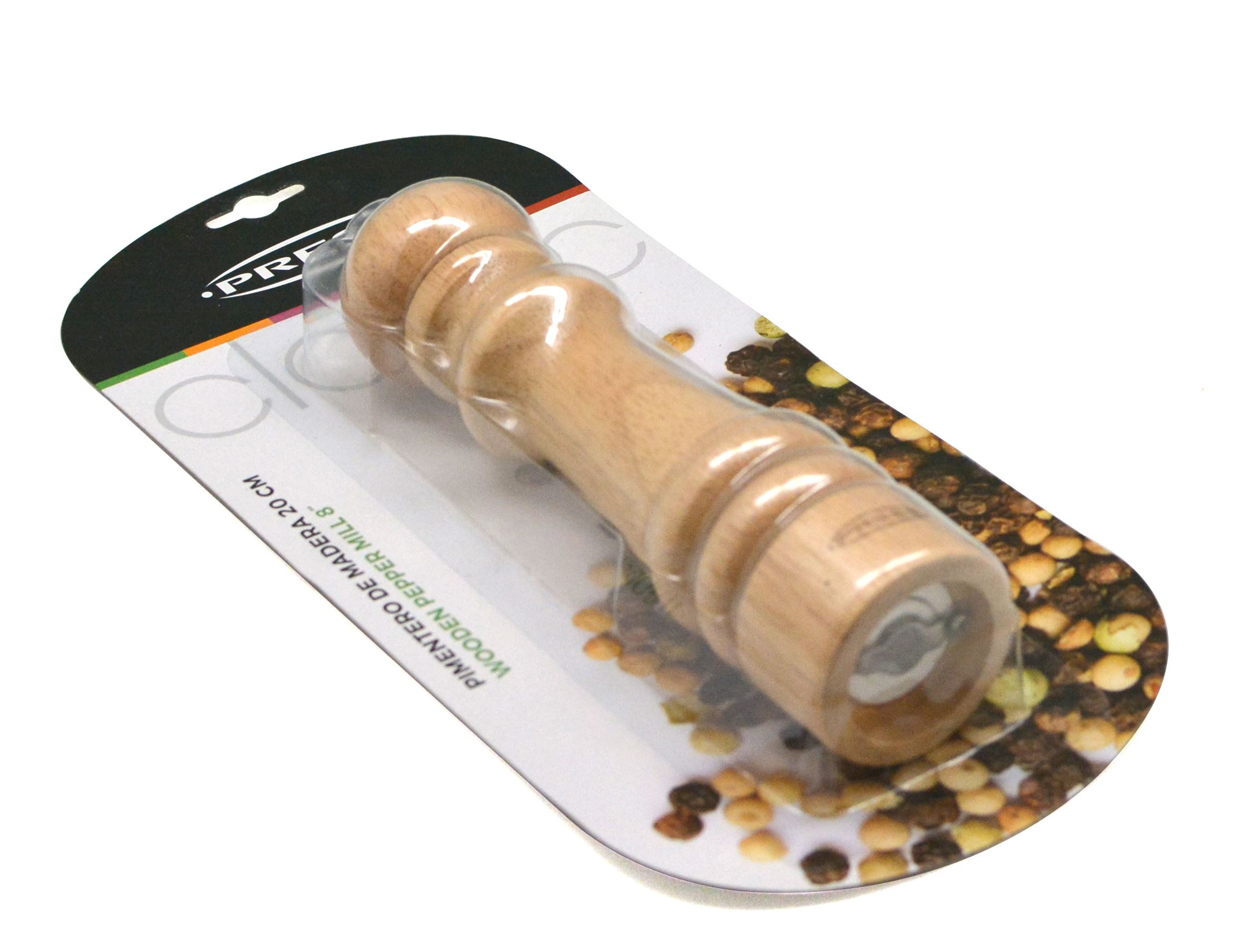 PIMENTERO DE MADERA 20 CM