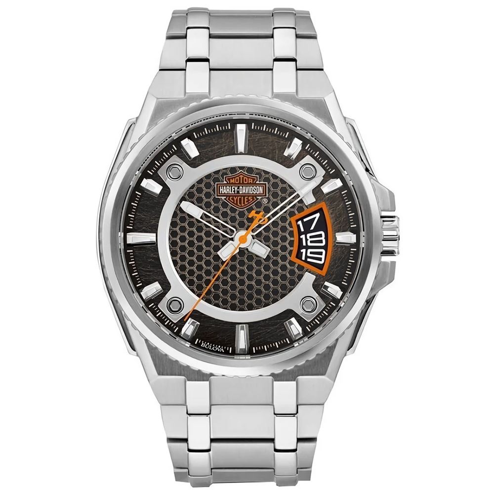Reloj Bulova Harley Davidson 76B180 Edición Limitada Acero Inoxidable