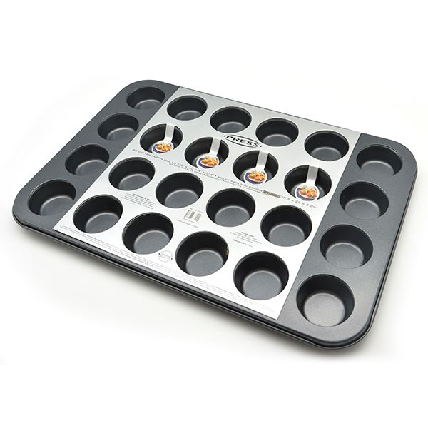 MOLDE PARA MINI PONQUE 24 UND. 38.5 x 26 x 2 CM