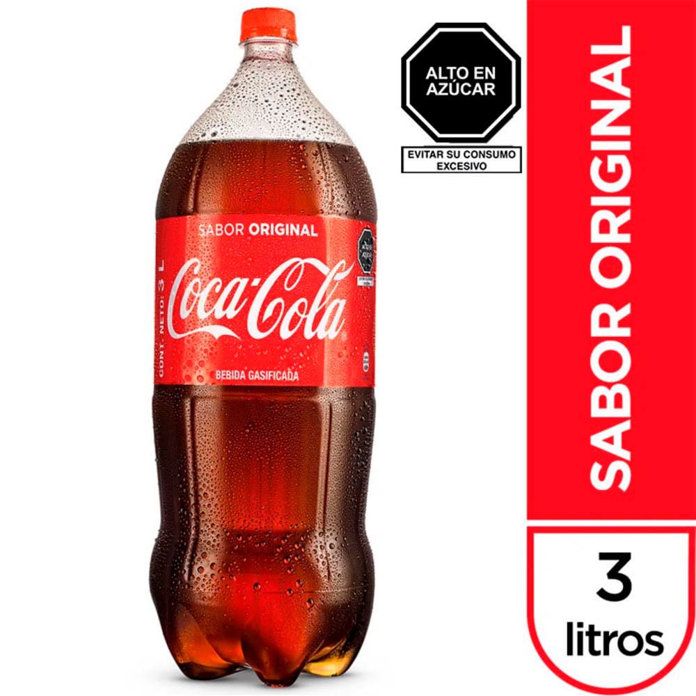 Gaseosa COCA COLA Botella 3L