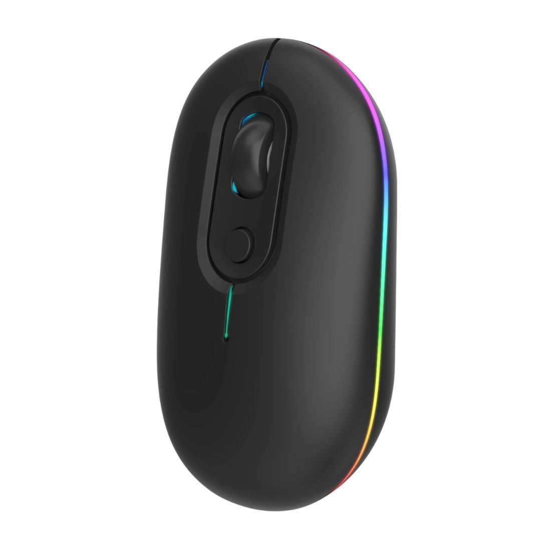 Mouse Inalámbrico 2.4 G + Bluetooth Batería Recargable SEISA DN-N615 N