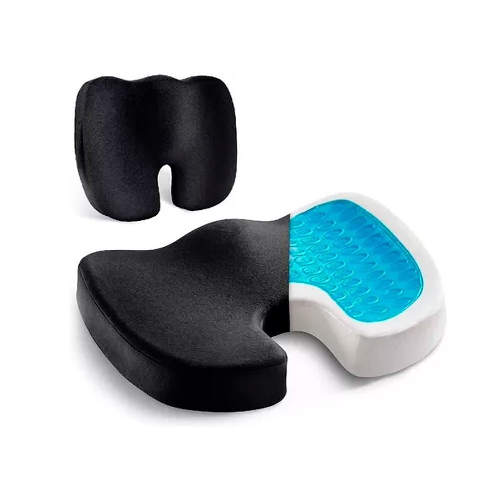 Cojín Lumbar Ergonómico de Gel para Asiento