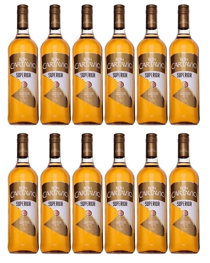 Ron Cartavio Rubio 1L - 12 UND