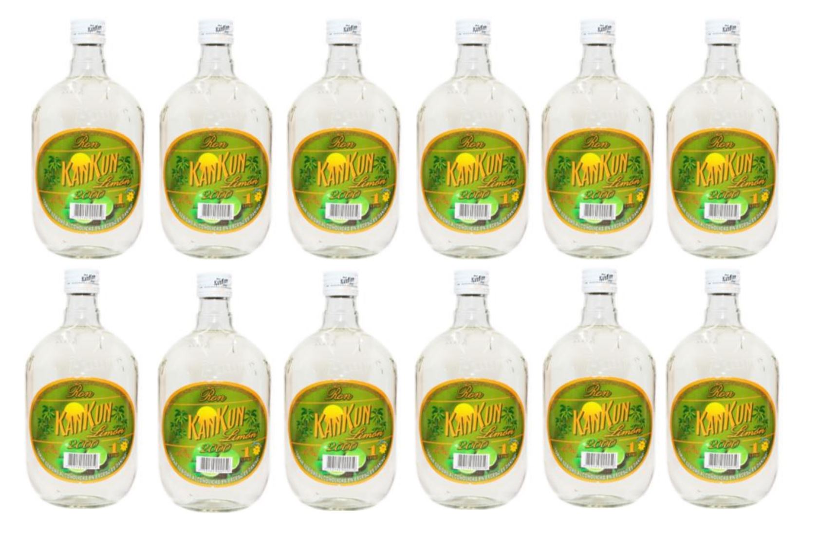 Ron KANKUN Limón 1L - 12 UND