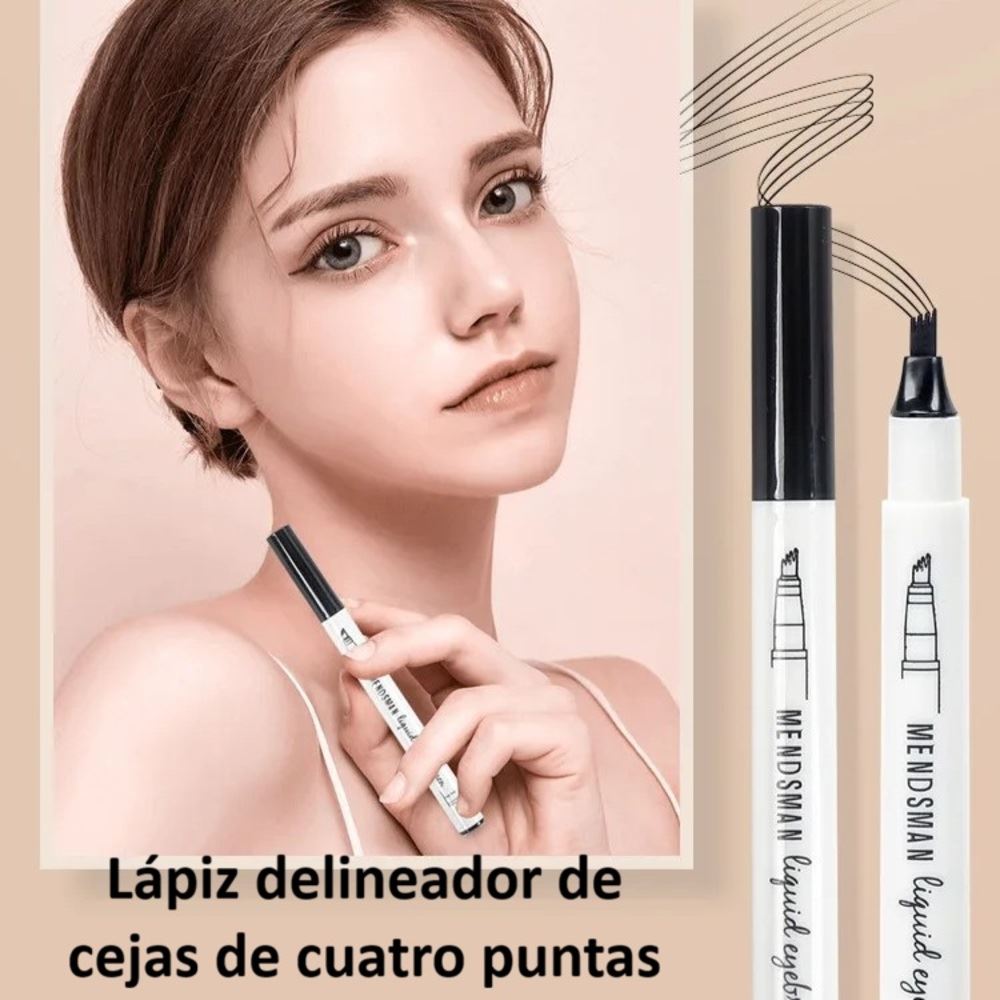 Delineador Tattoo Cejas Mendsman Efecto Microblading Larga Duración Resistente Agua Belleza Genieka