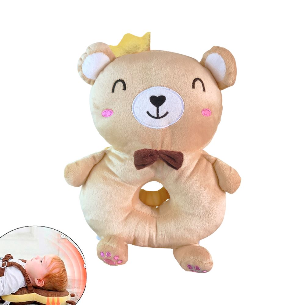 Protector anti caida osito marron para bebe