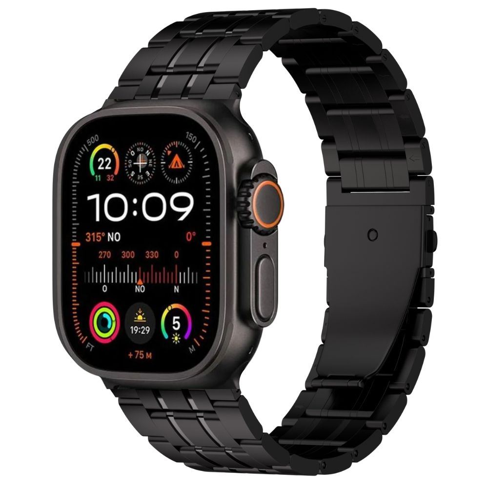 Correa de Titanio Keepwin Mate para Apple Watch Ultra y Ultra 2 Negro