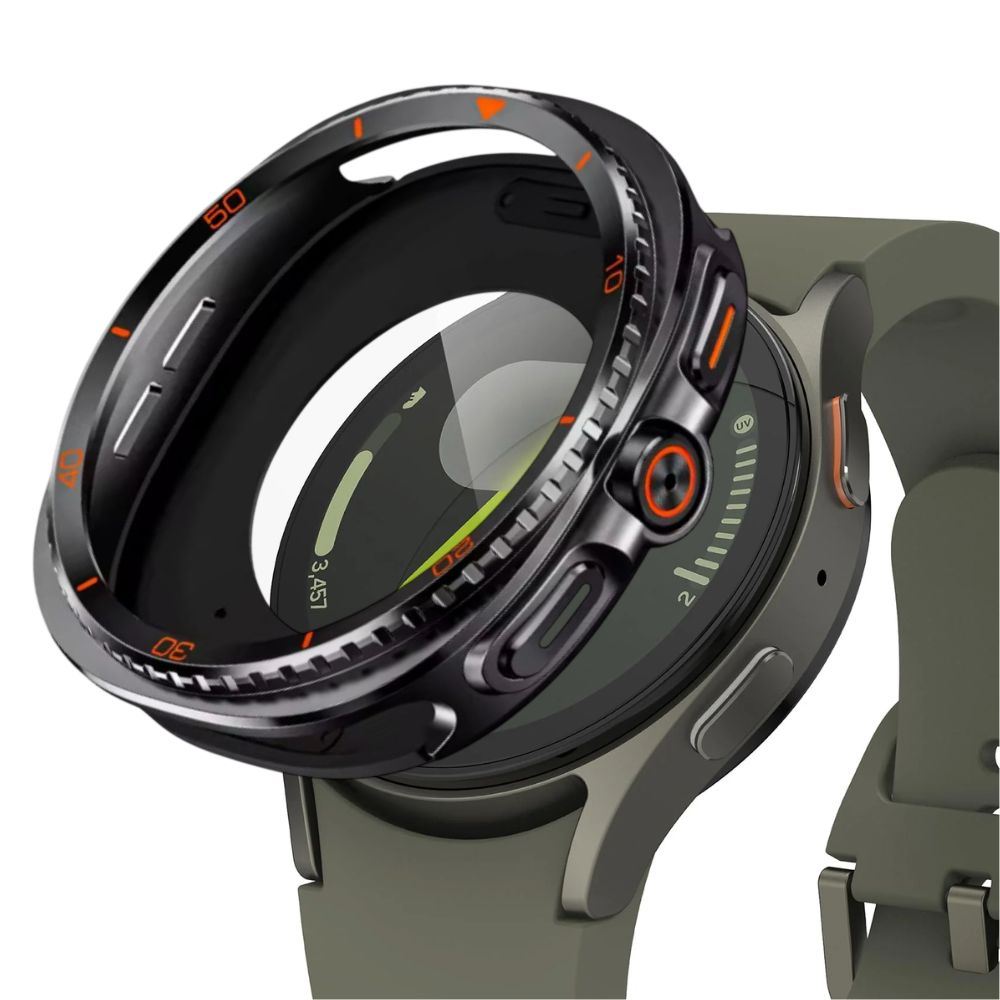 Case de Metal Para Samsung Galaxy Watch 40mm Naranja 8 Classic