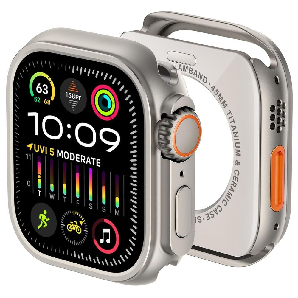 Case Para Apple Watch de Metal Titanio Ultra Mate para 46mm