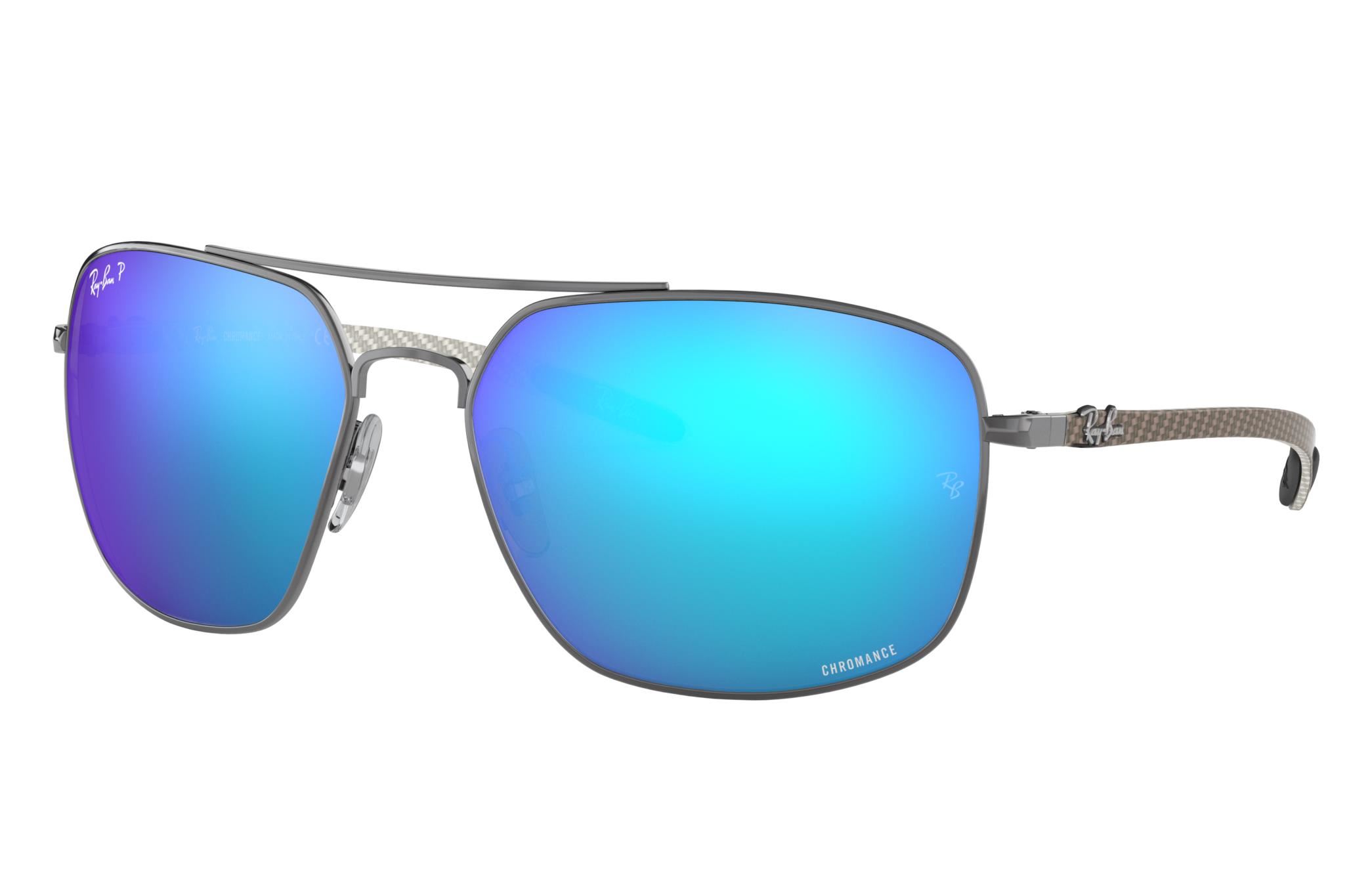 LENTES DE SOL RAYBAN CHROMANCE RB8322 POLARIZADO UNISEX/ COLOR: AZUL