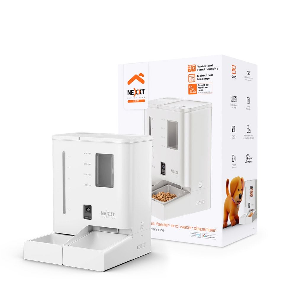 DISPENSADOR DE ALIMENTO SMART PARA MASCOTAS NHA-P710 NEXXT