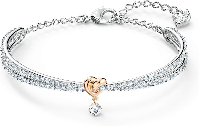 Swarovski Colección Lifelong Heart Oro Rosa y Cristales