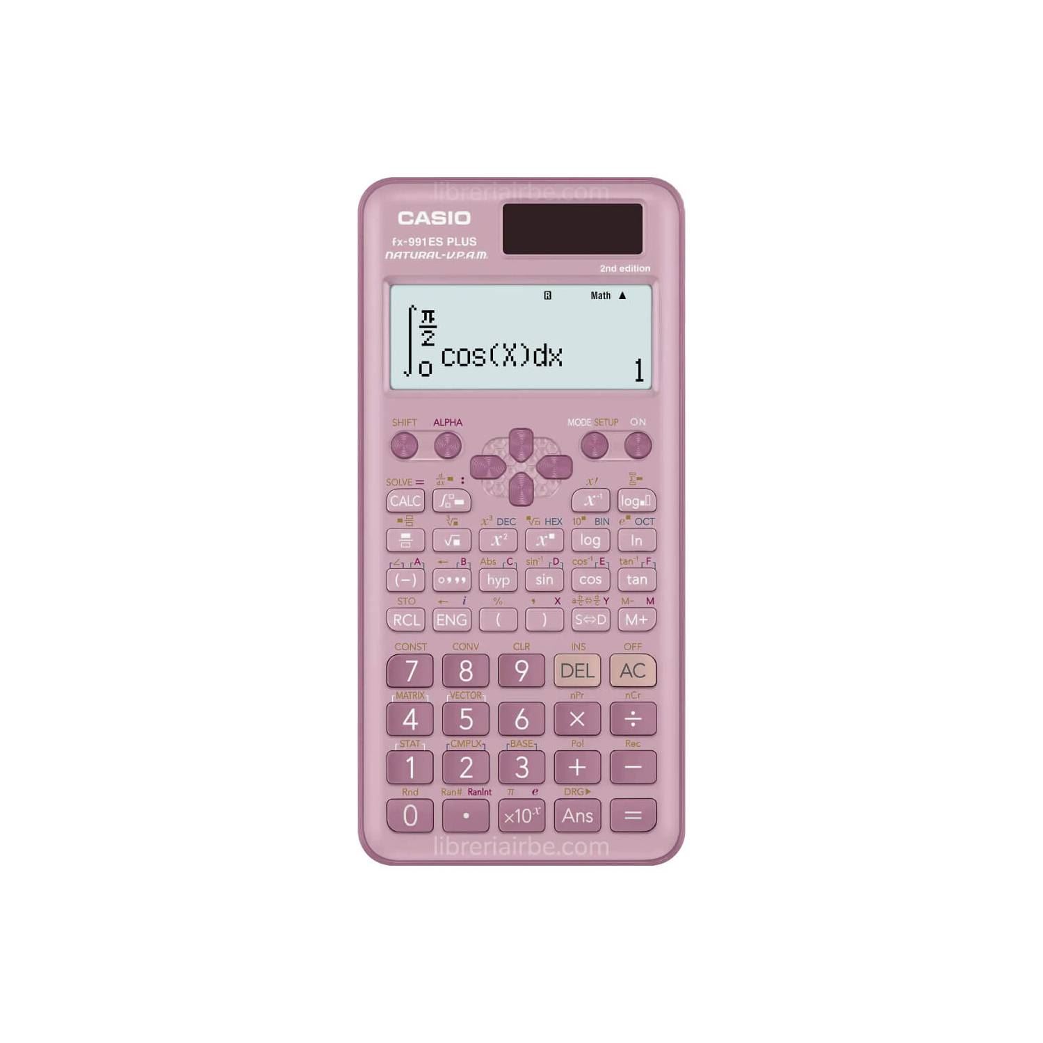 Calculadora Científica Casio FX-991ES PLUS PK - Rosada