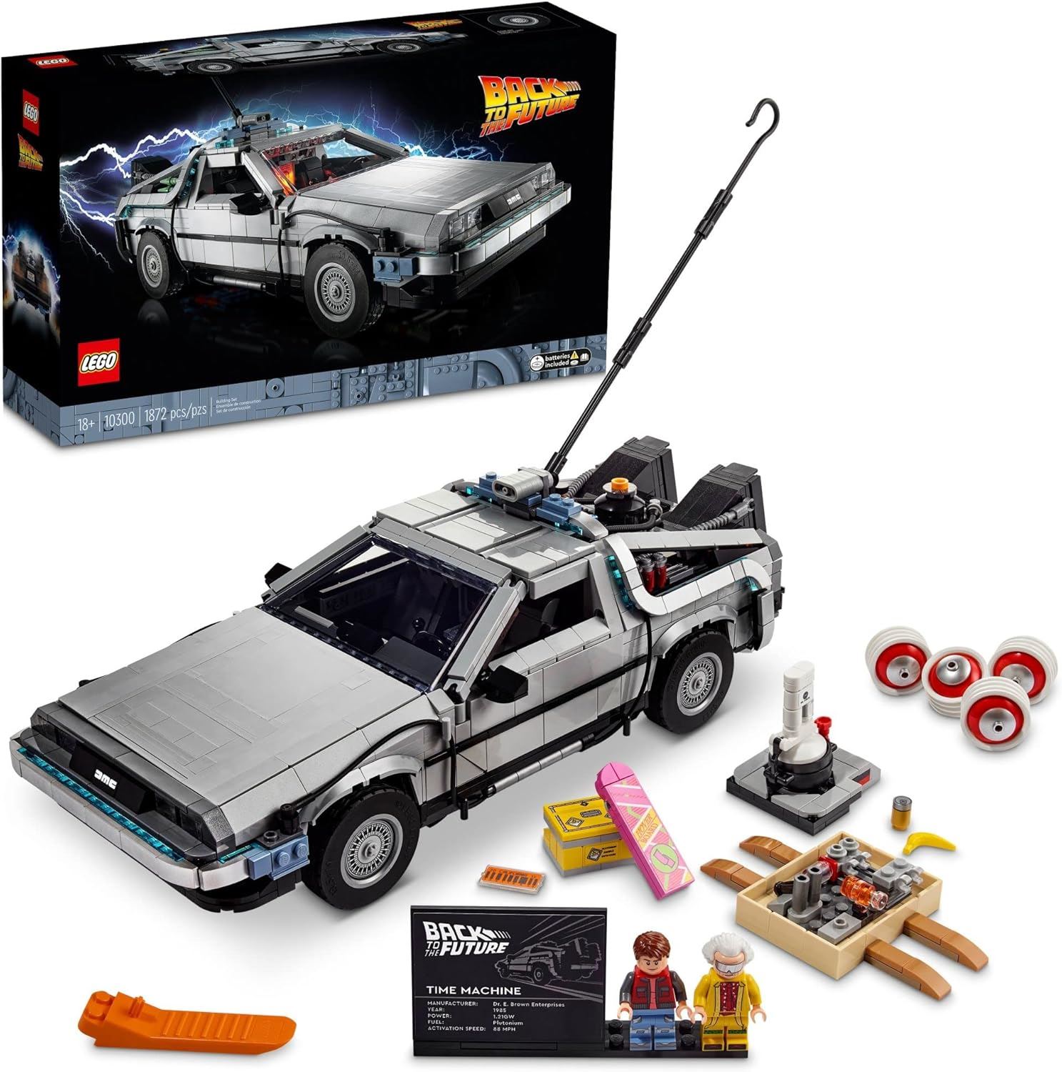 LEGO 10300 Máquina del Tiempo Volver al Futuro
