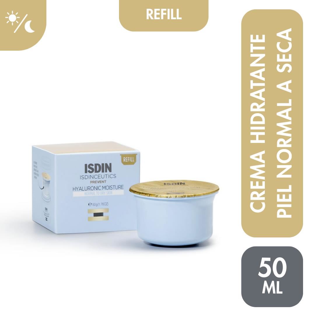 Isdin Isdinceutics Hyaluronic Moisture para Piel Normal a Seca Refill