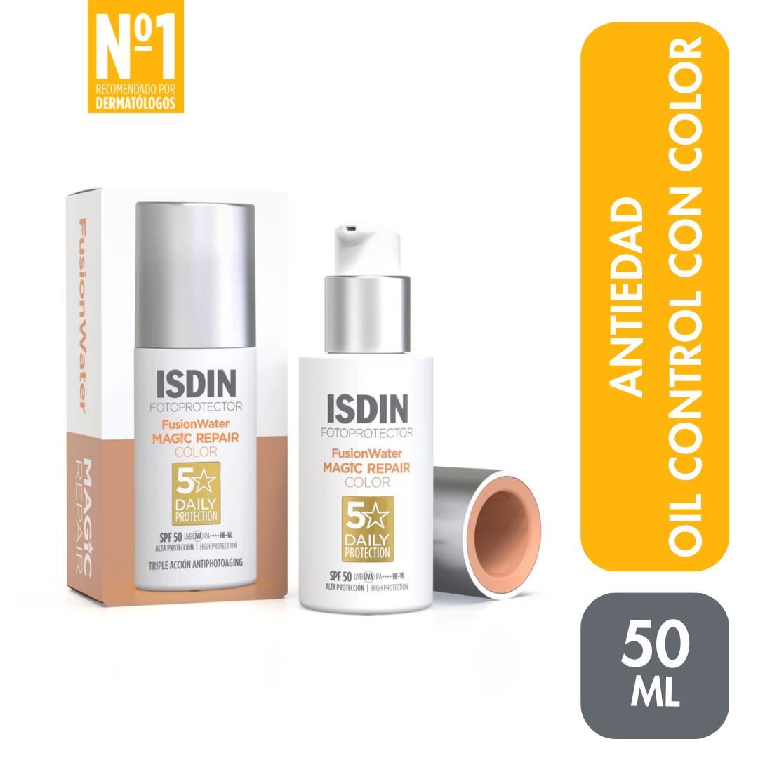 Isdin Fotoprotector Age Repair Magic Fusion Water con Color 50ml SPF50