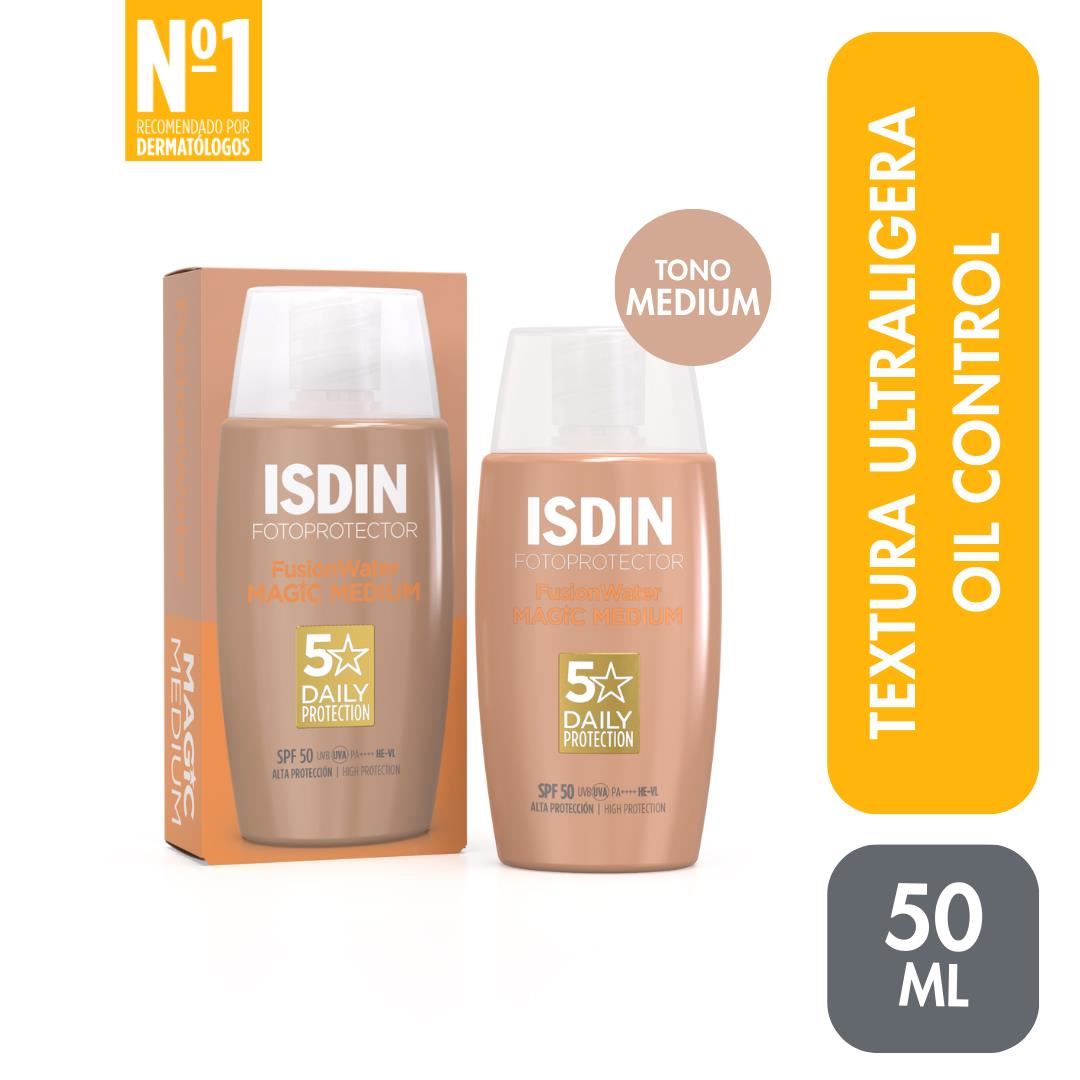 Isdin Fotoprotector Fusion Water Magic Color Medium SPF 50 50ml