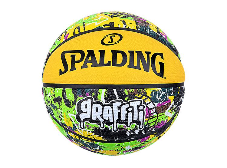 PELOTA DE BASKET SPALDING GRAFFITI GREEN/YELLOW SZ7