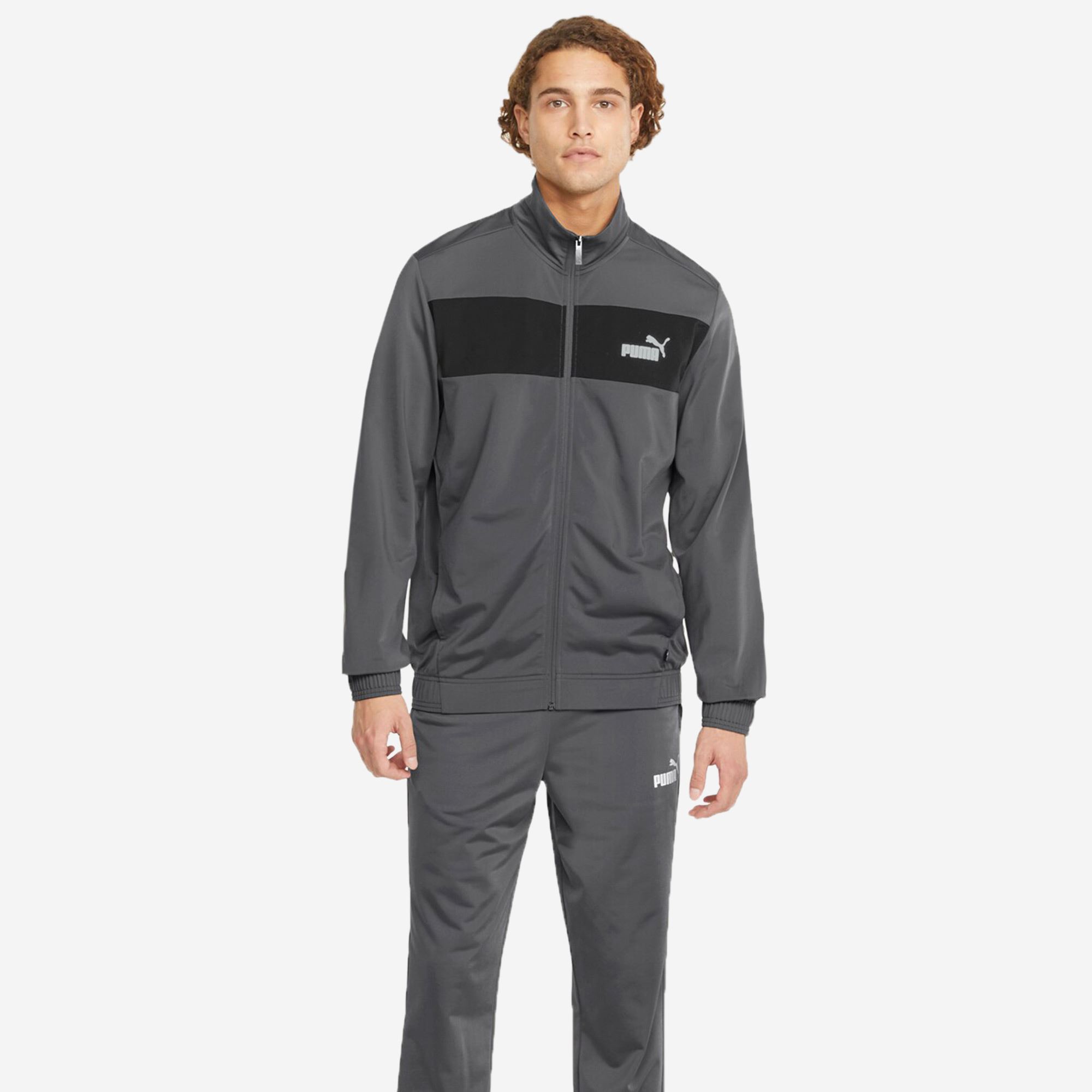 Buzo Eb Tricot Tracksuit gris para hombre