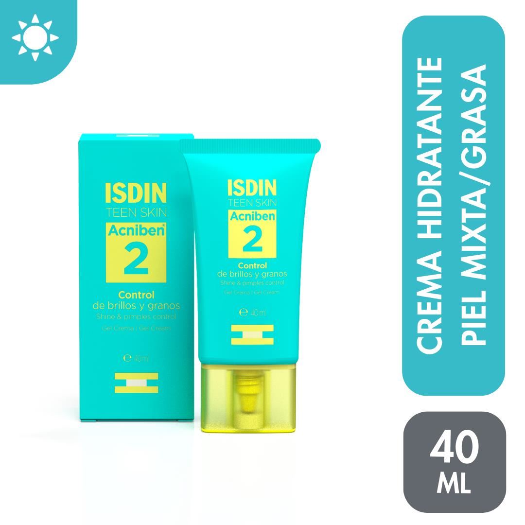 Isdin Teen Skin Acniben Control De Brillos Y Granos X 40