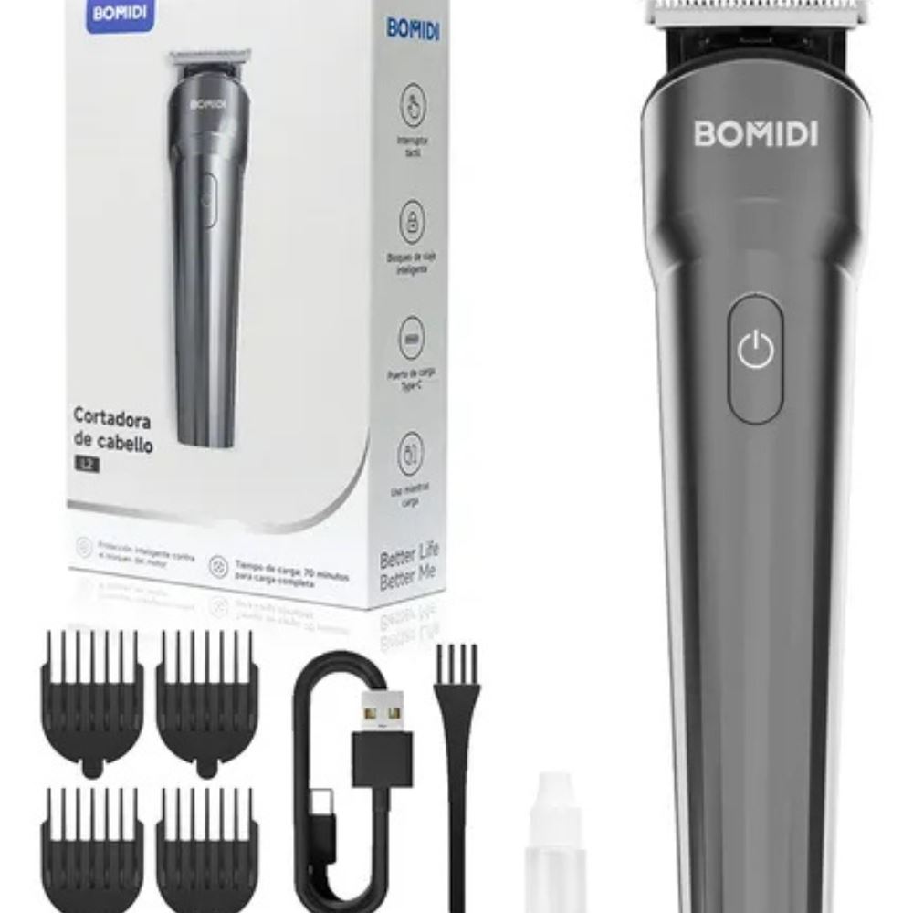 Cortadora De Cabello 3 En 1 Bomidi Recargable Profesional y Belleza