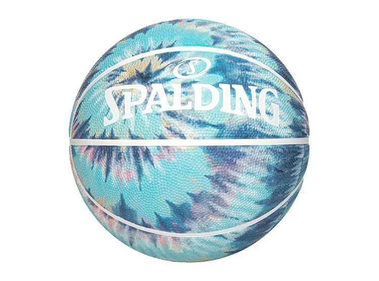 PELOTA DE BASKET SPALDING TIE DYE TURQ SZ6