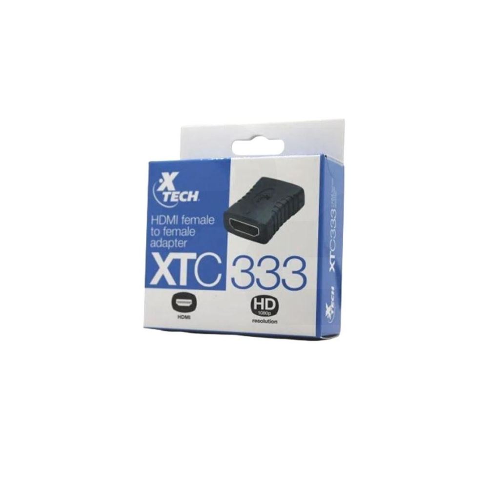 ADAPTADOR XTECH CON CONECTOR HDMI HEMBRA A HEMBRA