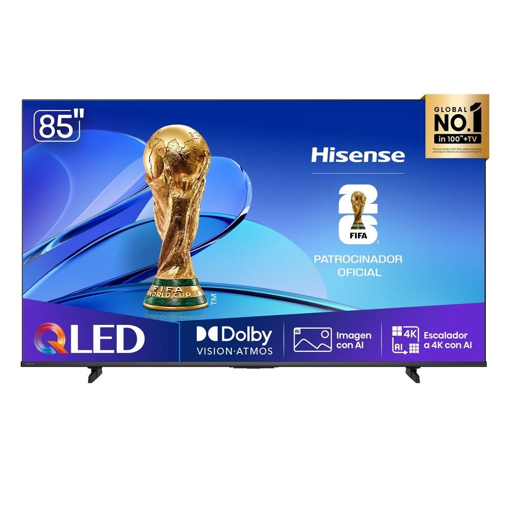 TV Hisense 85" QLED 4K UHD Vidaa 85Q6QV