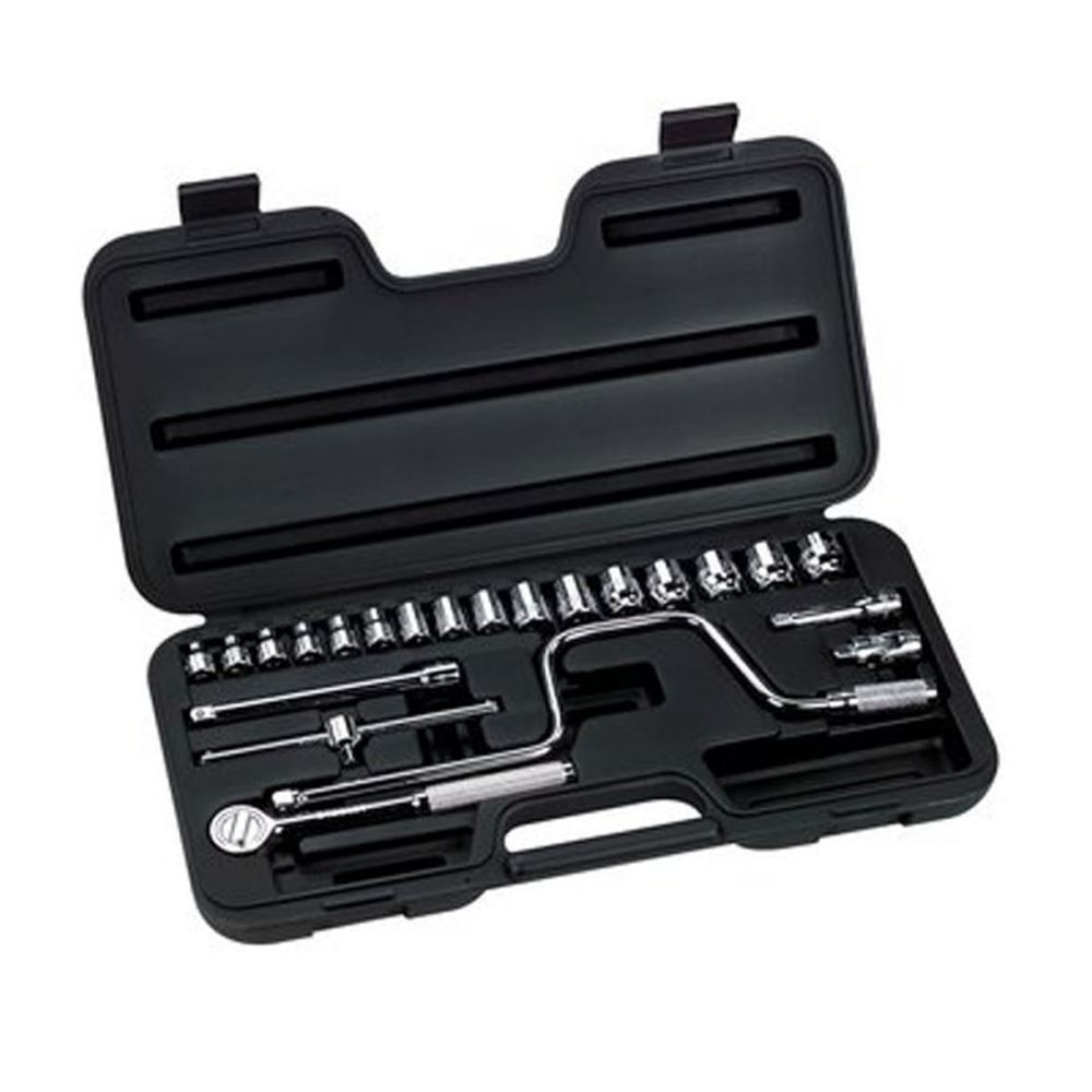 Juego de Dados M3/8" 23PZA (6-22MM) Stanley 86-209