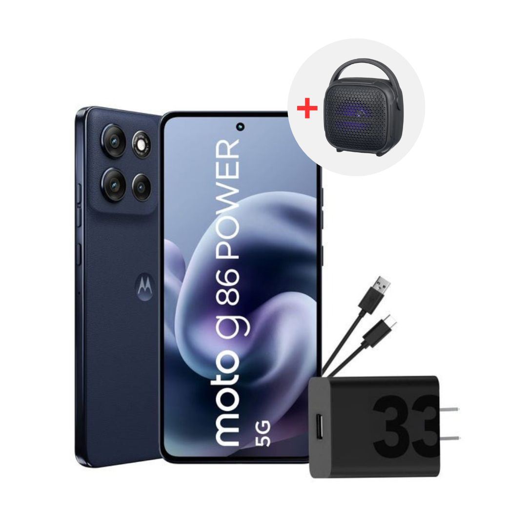 CELULAR MOTOROLA G86 8 RAM 256GB AZUL + REGALO